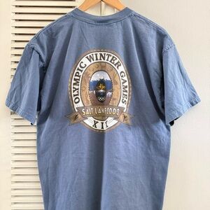 Vintage 2002 Winter Olympics XIX Winter Games Utah Official Licensed T-shirt